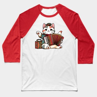 Tabby accordion Baseball T-Shirt